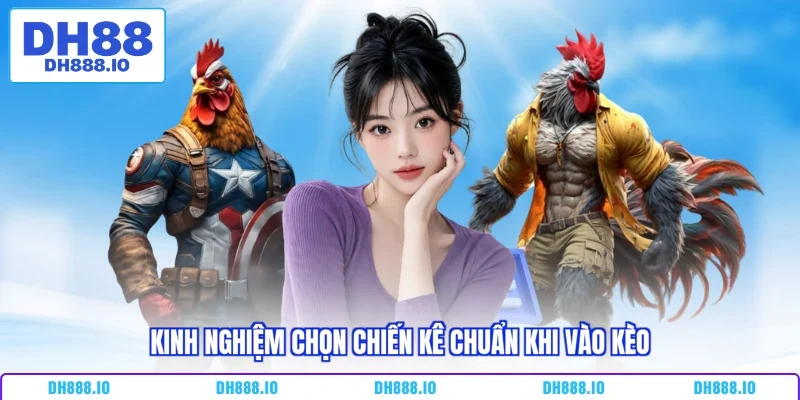 Kinh nghiệm chọn chiến kê chuẩn khi vào kèo